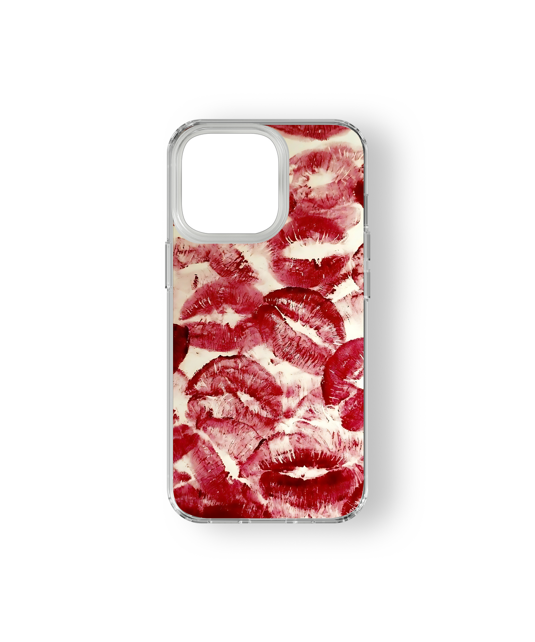 Y2K Lip Pattern Case